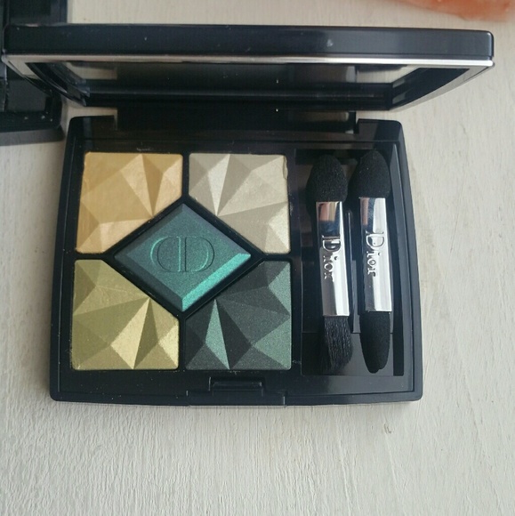 dior green eyeshadow